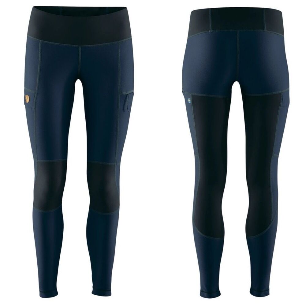Fjällräven Abisko Trail Tights Navy women’s size medium